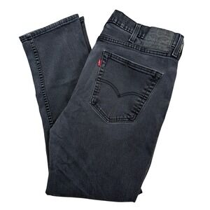 Levi's 514 Mens Dark Wash Straight Fit Jeans Size 38x30